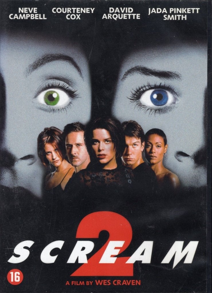 Scream 2 - DVD 8713045200091, Cd's en Dvd's, Dvd's | Horror, Alle leeftijden, Ophalen of Verzenden, Zo goed als nieuw, Spoken en Geesten