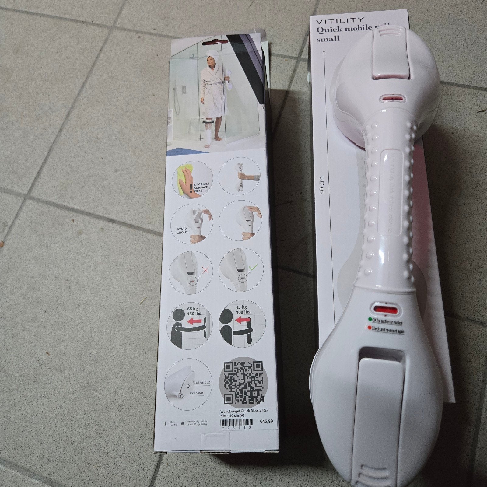 Wandbeugels van het merk Vitility 40cm., Ophalen of Verzenden, Zo goed als nieuw