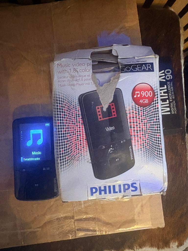 Nieuw Philips GoGear Vibe 4GB MP4-speler in de doos., Audio, Tv en Foto, Ophalen of Verzenden, Zo goed als nieuw, Philips, 2 tot 10 GB