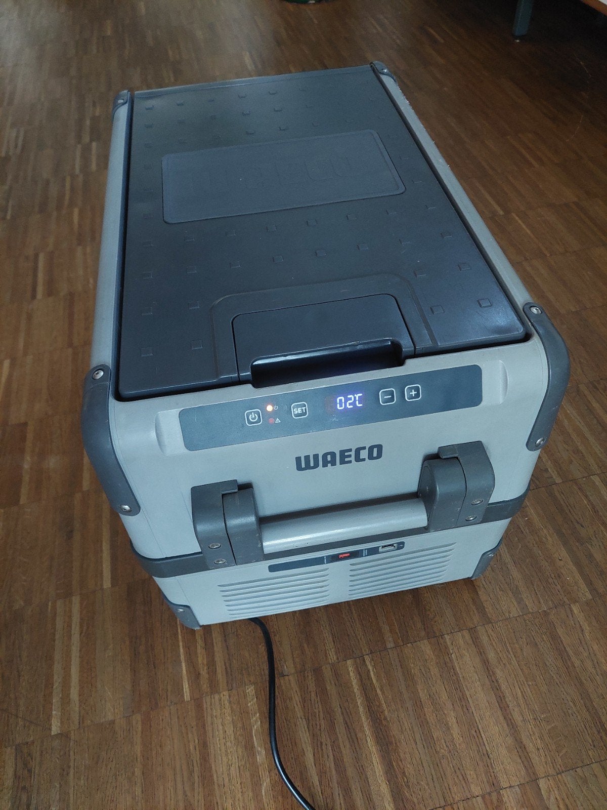Waeco CFX-35 Compressor koelbox 12/24V DC.  100-240V~, Ophalen of Verzenden, Gebruikt, Koelbox, Compressor