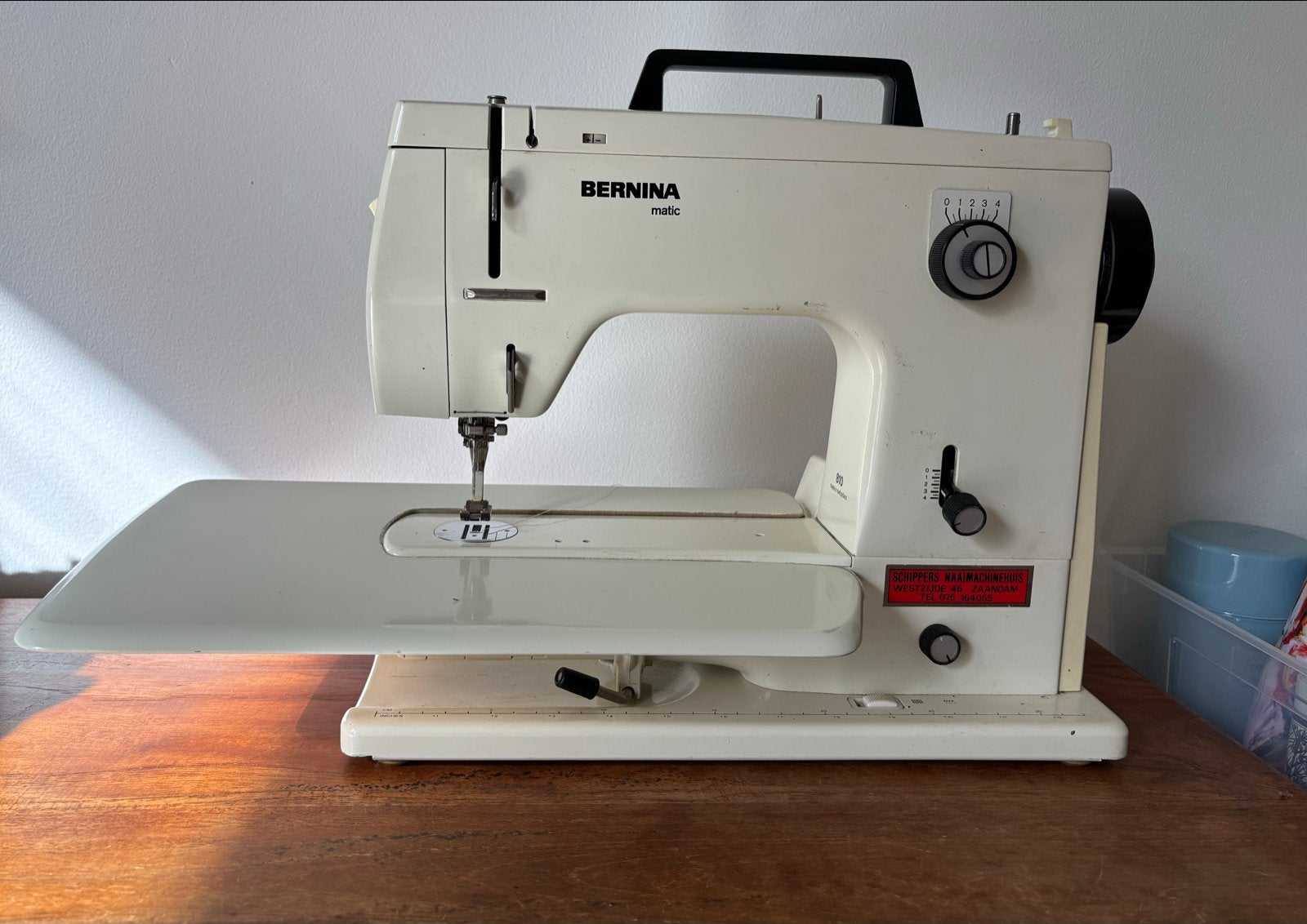 Bernina Matic Naaimachine model 810 - werkend, Ophalen, Gebruikt, Naaimachine, Bernina