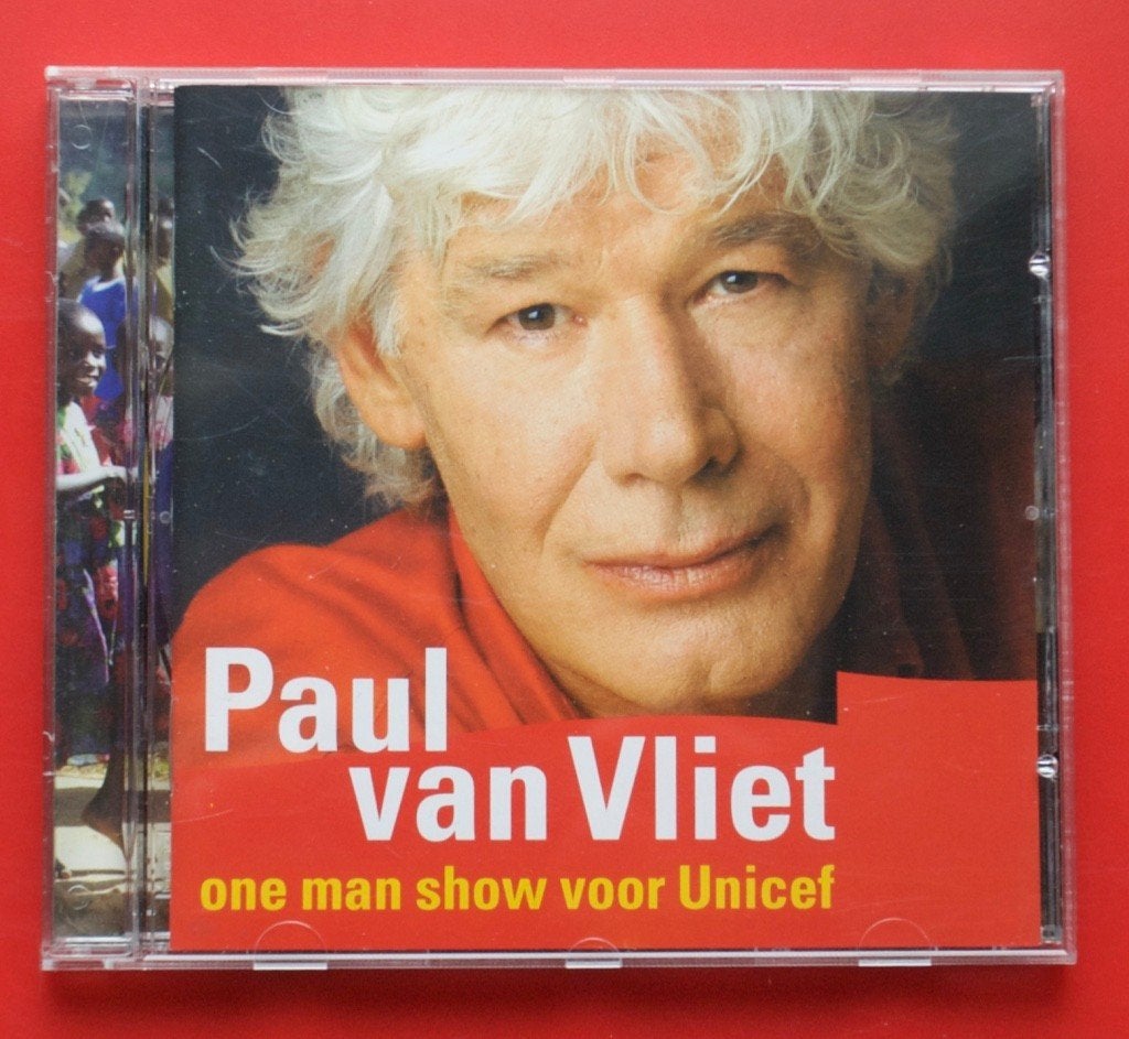 cd Paul van Vliet one man show voor Unicef Meisjes van 30, Ophalen of Verzenden, Gebruikt, Album