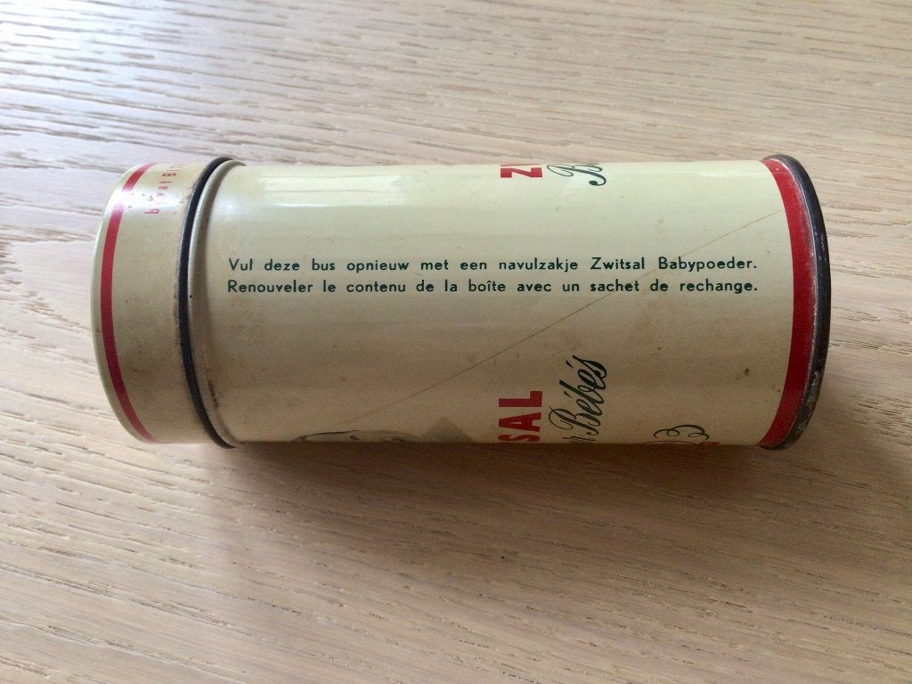 Zwitsal vintage blik, Ophalen