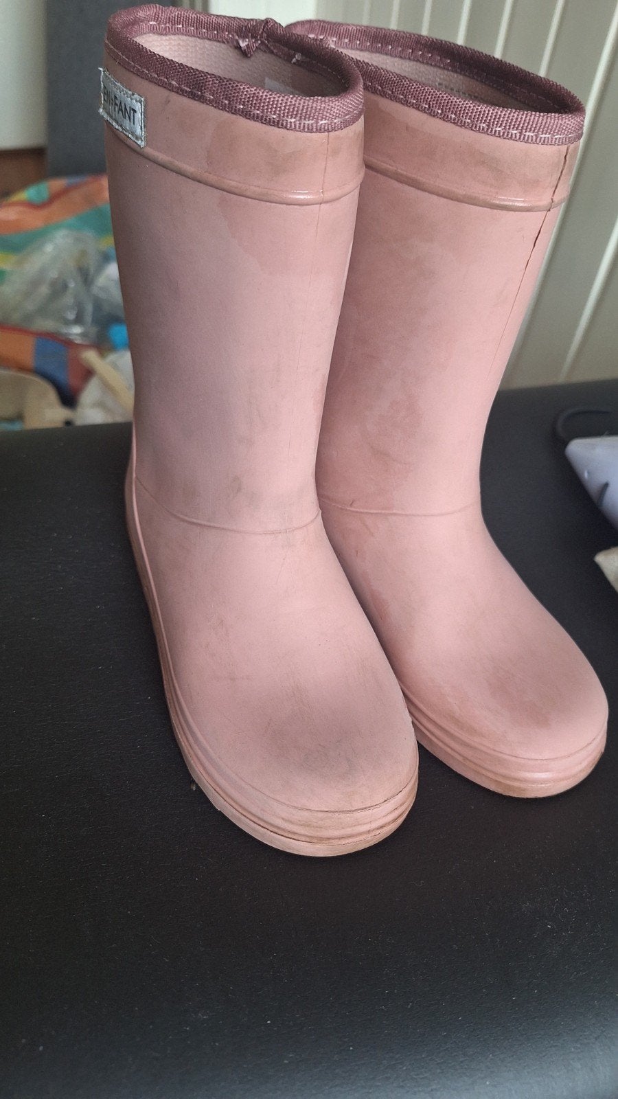 Roze rubberen kleuterlaarzen 31 - EN FANT, EN FANT, Gebruikt, Meisje, Ophalen of Verzenden