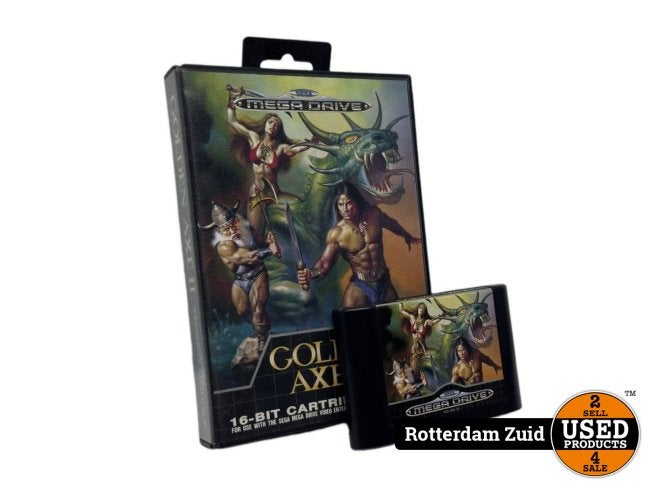 SEGA Megadrive Golden Axe II | Nette staat | Met garantie, Spelcomputers en Games, Games | Sega, Sega, Zo goed als nieuw, Support@sega.com
