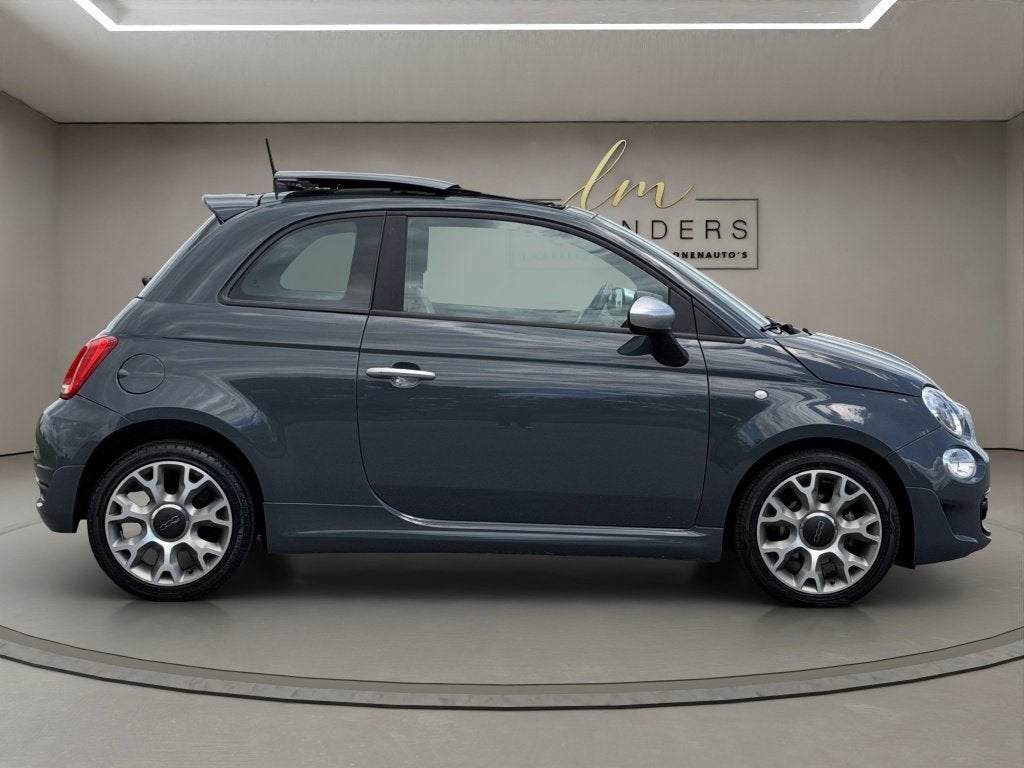 Fiat 500 0.9 TwinAir T Sport 2019 GRIJS | Apple CarPlay | Le, Auto's, 86 pk, Gebruikt, Euro 6, Handgeschakeld