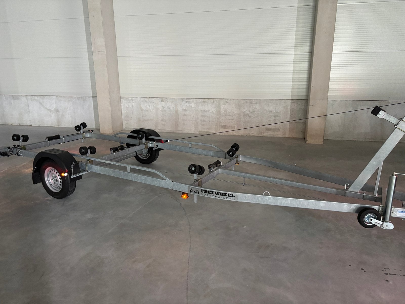 1300 kg Freewheel trailer voor diverse boten, Ophalen of Verzenden, Zo goed als nieuw, Overige typen