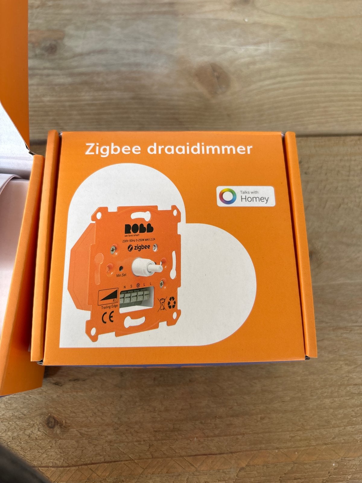 Zigbee draaidimmer - Smart Home Verlichting 2 stuks, Doe-het-zelf en Verbouw, Elektra en Kabels, Verzenden, Nieuw, Overige merken