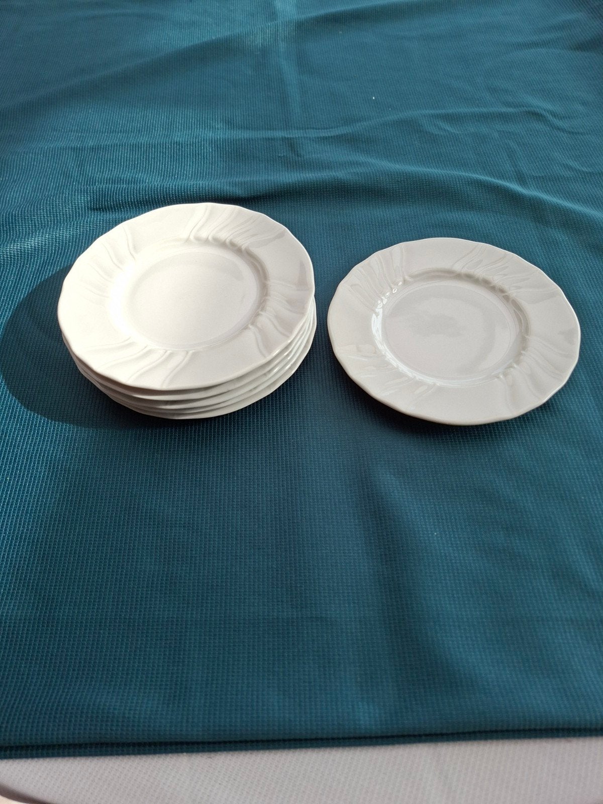 Villeroy & Boch Diamant cakebordjes - 6 stuks, Klassiek, Villeroy & Boch, Ophalen of Verzenden, Zo goed als nieuw