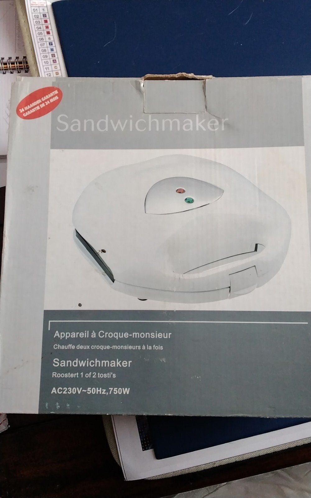 Sandwichmaker tosti apparaat, Ophalen of Verzenden