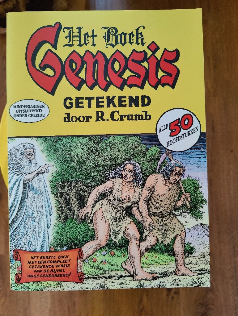 Robert M. Crumb - Genesis, Boeken, Stripboeken, Zo goed als nieuw, Eén stripboek, Ophalen of Verzenden