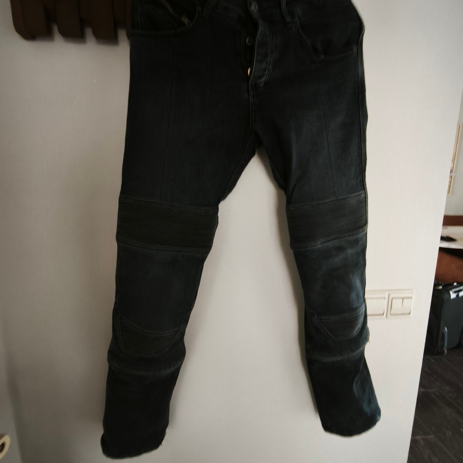 Macna Individi Kevlar Motorjeans met Knieprotectoren W32/L30, Heren, Ophalen of Verzenden, Broek | textiel, Tweedehands
