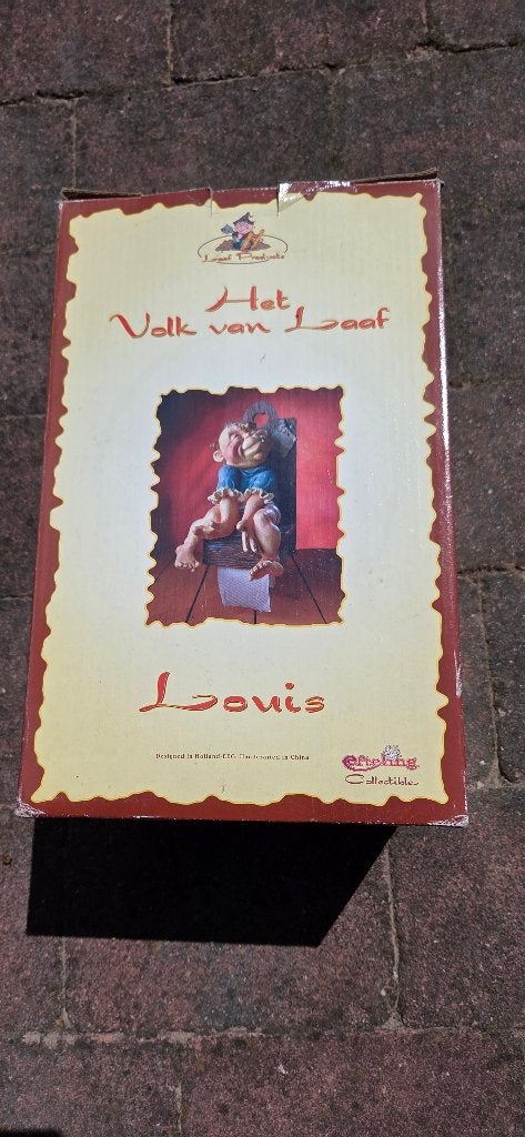 Efteling Laaf louis. Orginele verpakking., Verzamelen, Ophalen of Verzenden, Zo goed als nieuw, Beeldje of Poppetje