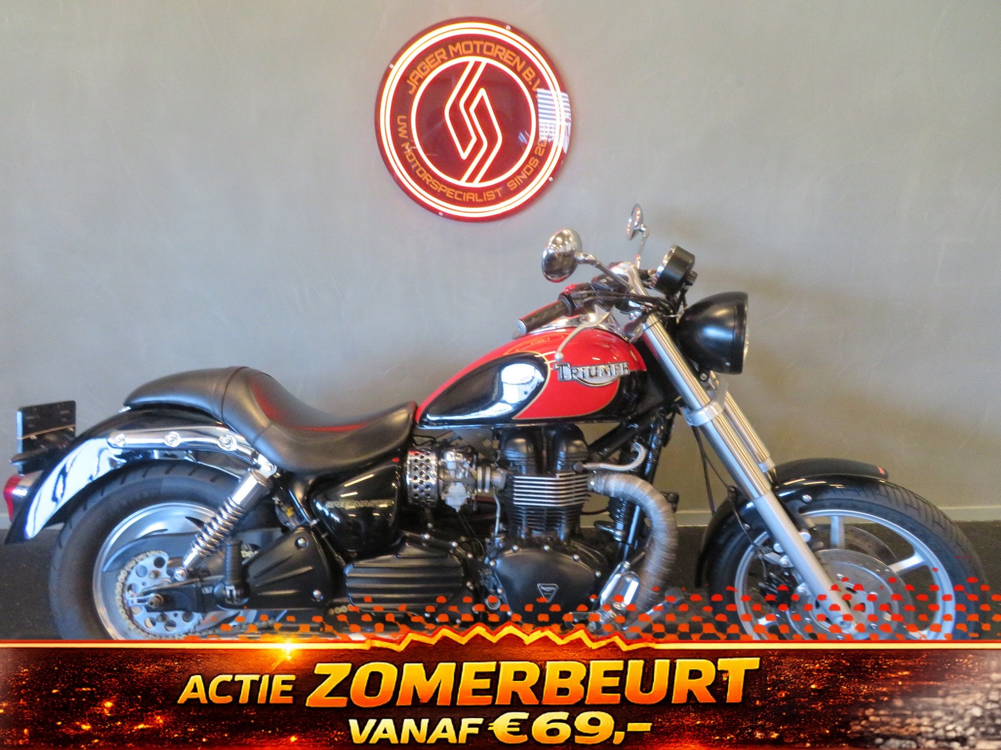Triumph SPEEDMASTER IN TOPSTAAT! (bj 2004), Motoren, Motoren | Triumph, Bedrijf, Chopper