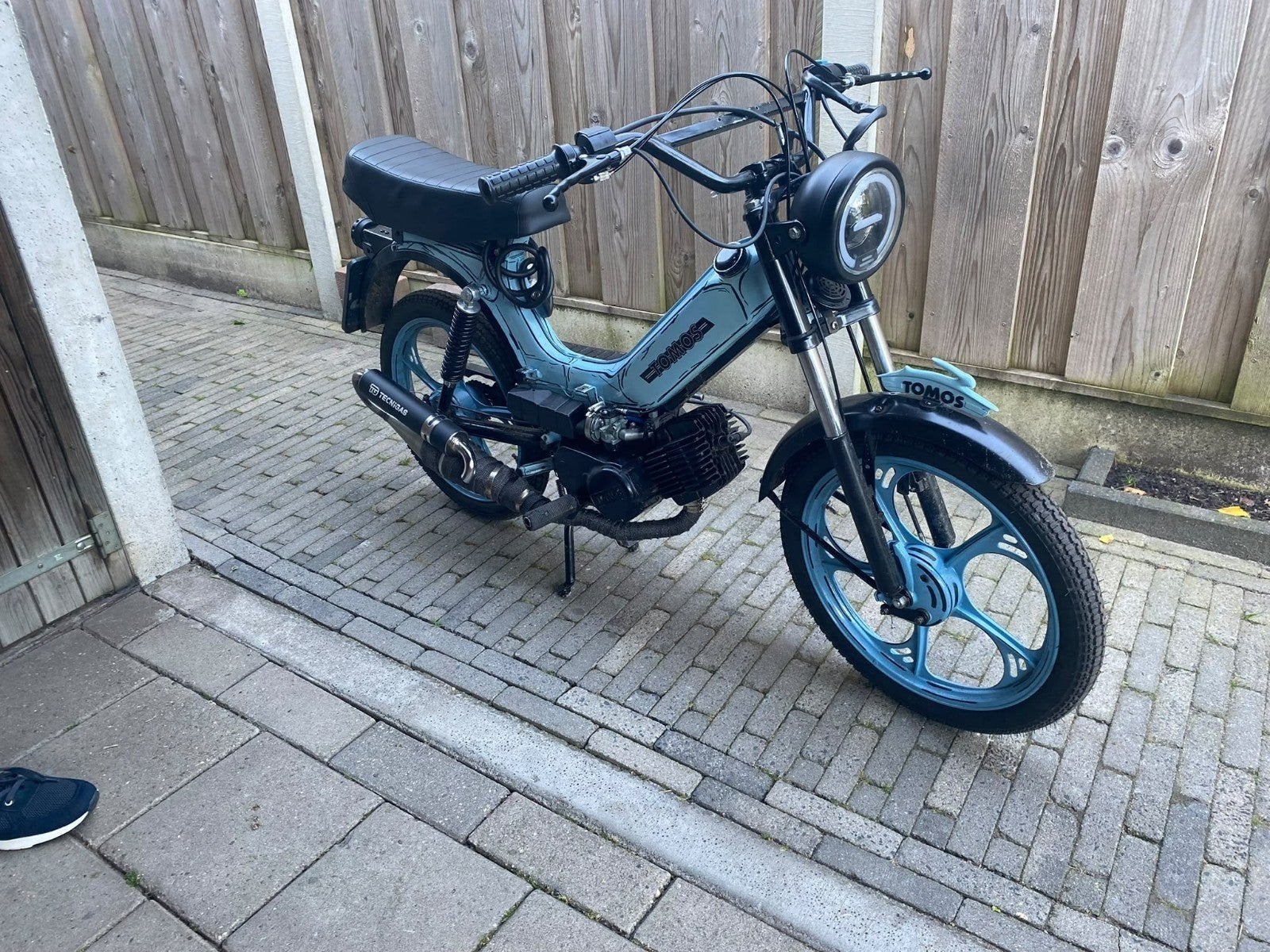 tomos 65 cc geel kenteken, Ophalen, Gebruikt, Maximaal 45 km/u, 65 cc