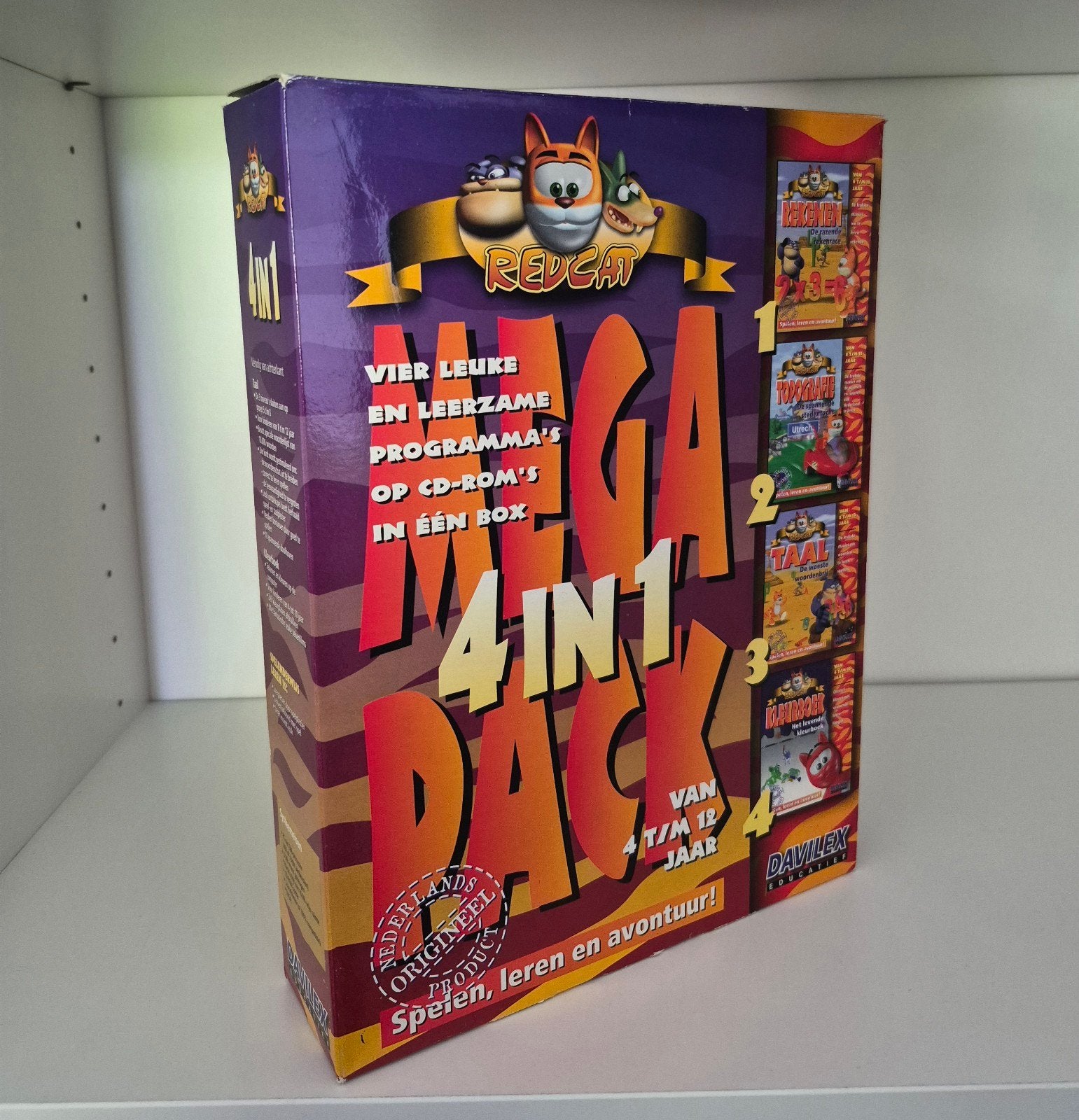 RedCat Megapack 4-in-1 Educatieve big box, Spelcomputers en Games, Puzzel en Educatief, 1 speler, Ophalen of Verzenden, Zo goed als nieuw