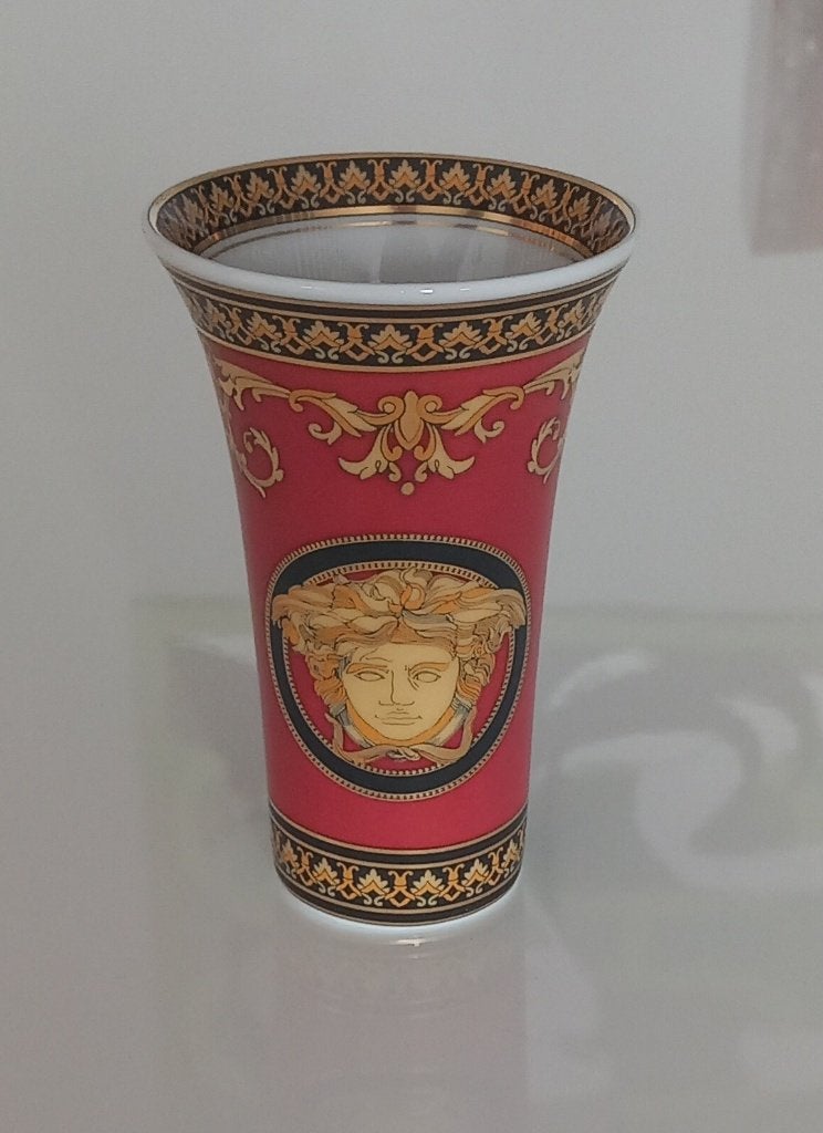 Rosenthal Versace Medusa minnie Vaas 10cm, Ophalen of Verzenden