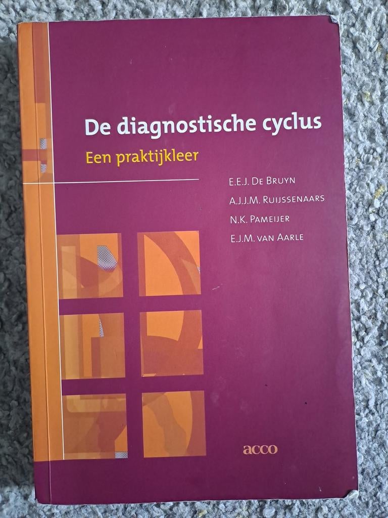 De diagnostische cyclus, Boeken, Gelezen, Diverse auteurs, Ophalen of Verzenden, WO