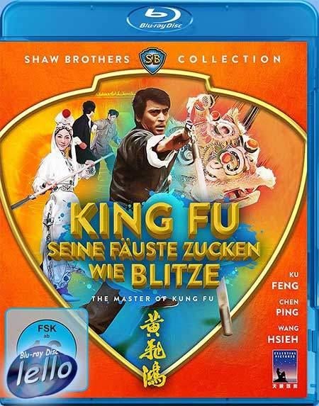 Blu-ray: The Master of Kung-Fu (1973 Shaw Brothers) DE nNLO, Cd's en Dvd's, Blu-ray, Ophalen of Verzenden, Nieuw in verpakking