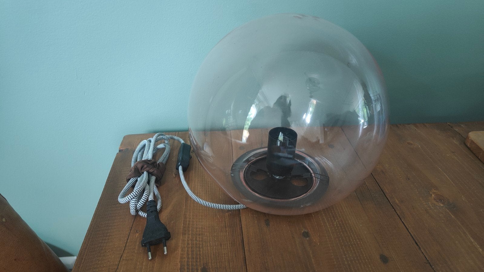 Roze ikea lamp, Ophalen, Gebruikt, Met schakelaar, E27 (groot)