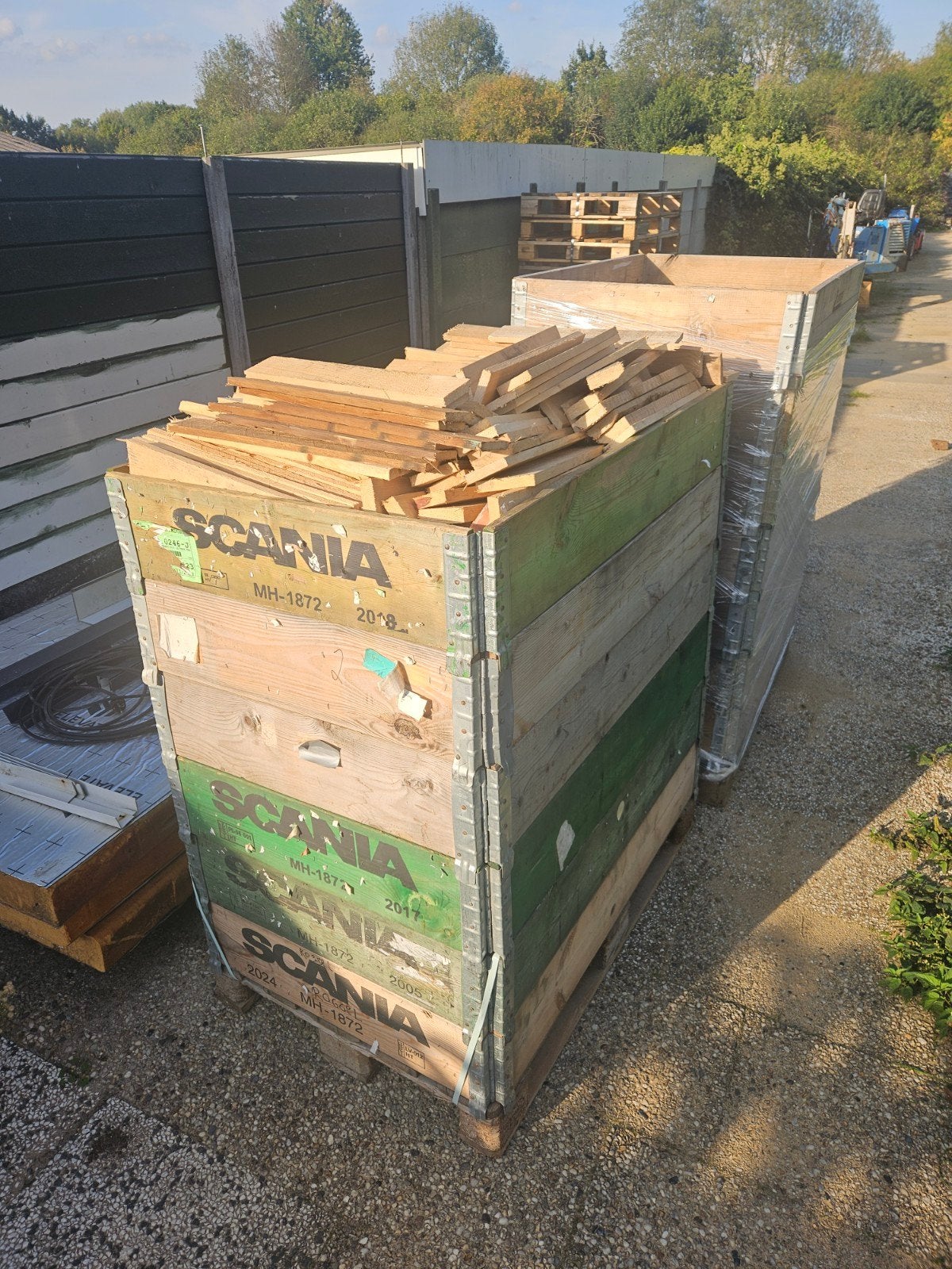 plankjes/brandhout, Minder dan 3 m³, Ophalen