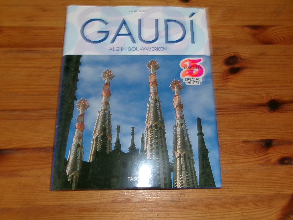 Gaudi - Rainer Zerbst, Boeken, Ophalen of Verzenden, Zo goed als nieuw, Architecten