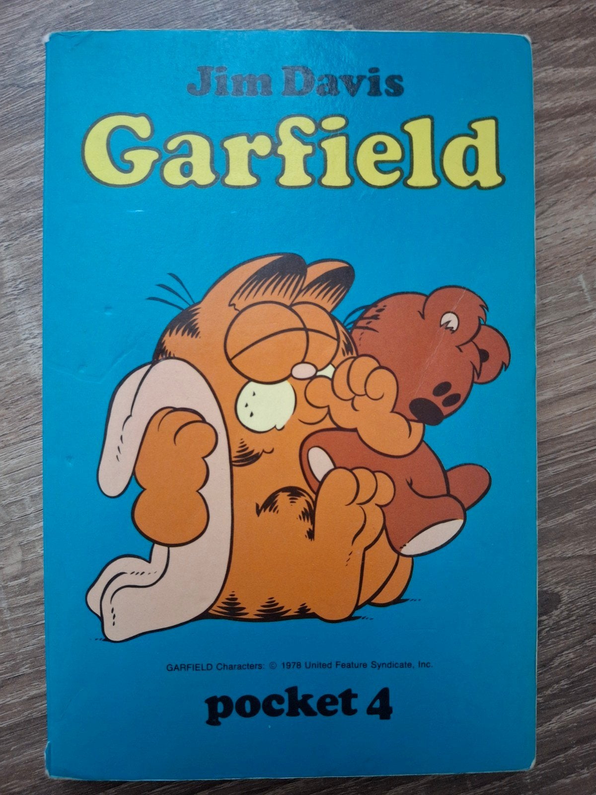 Garfield Pocket 4 - Jim Davis Stripboek, Boeken, Eén stripboek, Ophalen of Verzenden, Gelezen, Jim Davis
