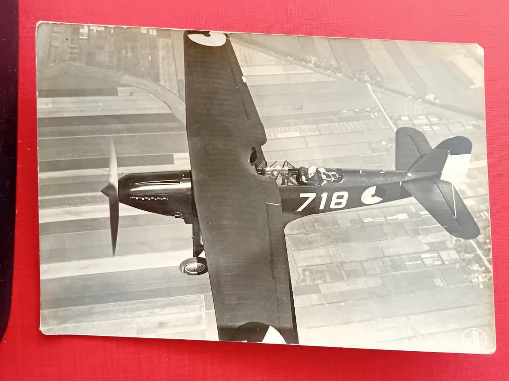 Ansichtkaart Fokker C 10, Verzamelen, Ophalen of Verzenden, Kaart, Foto of Prent