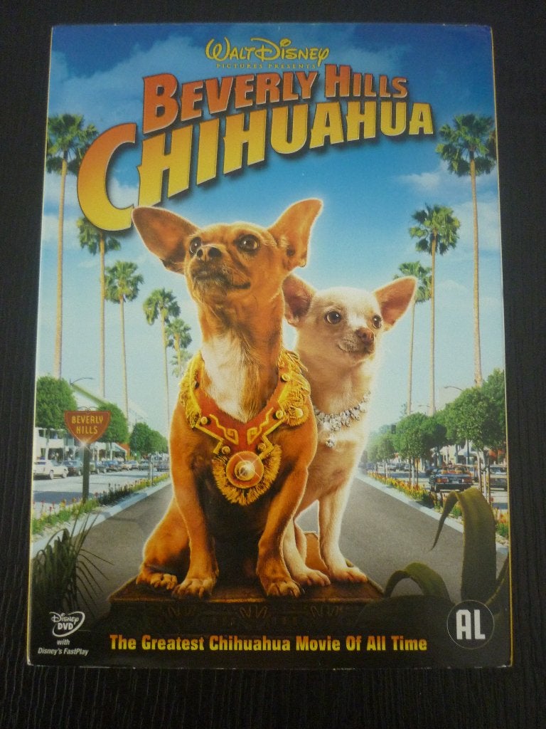 Beverly Hills Chihuahua (originele dvd) Disney, Nederlands, Alle leeftijden, Ophalen of Verzenden, Zo goed als nieuw