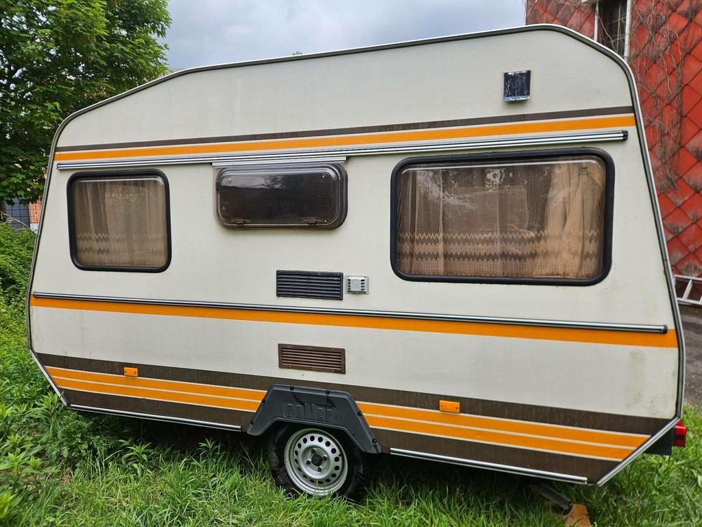 Retro caravan Roller, Ophalen of Verzenden