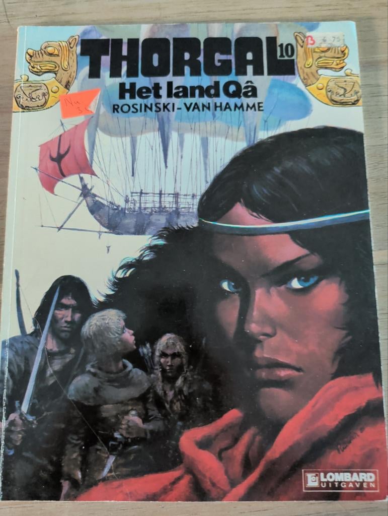 Thorgal - 10 - Het land Qâ, Boeken, Stripboeken, Gelezen, Eén stripboek, Ophalen of Verzenden, Rosinski - Van Hamme