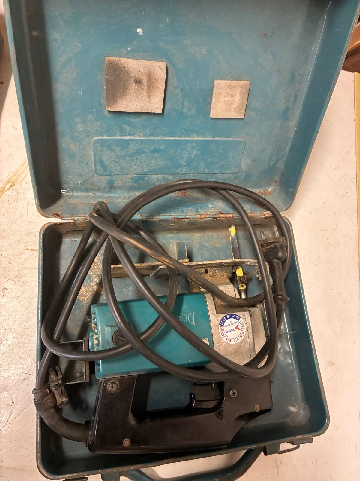 5x Werkend Gedateerd Gereedschap makita hitachi, Ophalen of Verzenden, Gebruikt, Boormachine