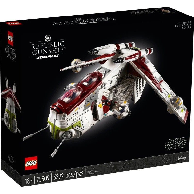 Gezocht lego Star Wars 75309 Clone Gunship., Ophalen, Star Wars, Lego, Zo goed als nieuw