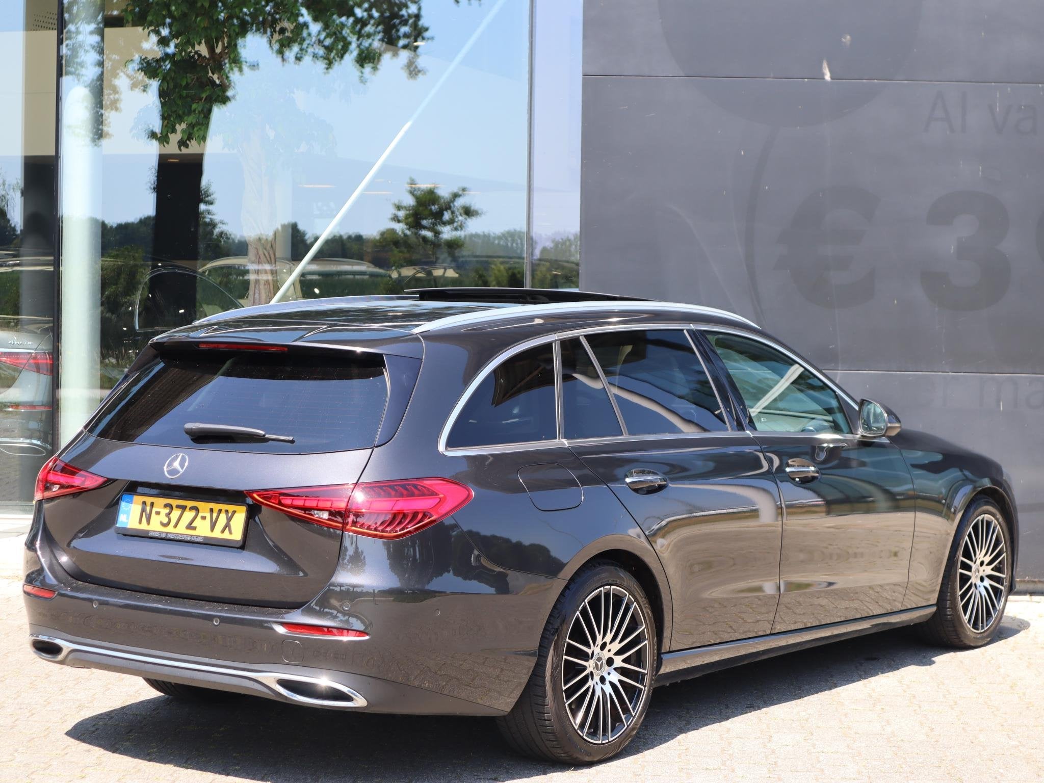 Mercedes-Benz C-klasse Estate 200 Launch Edition Luxury Line, Auto's, 4 cilinders, Stoelverwarming, Origineel Nederlands, 204 pk