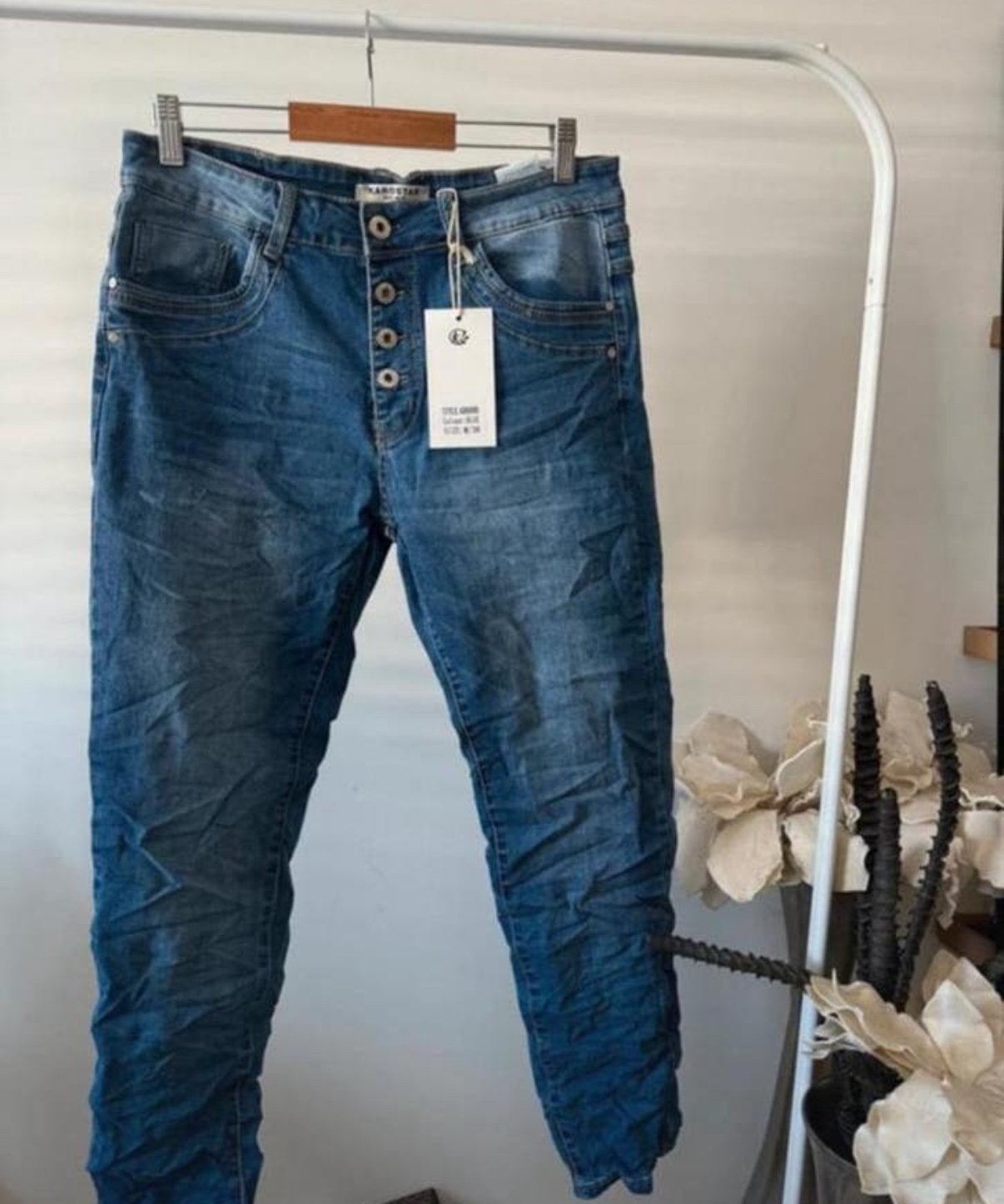 Nieuwe Karostar spijkerbroek maat 38, Ophalen of Verzenden, Nieuw, Blauw, W30 - W32 (confectie 38/40)
