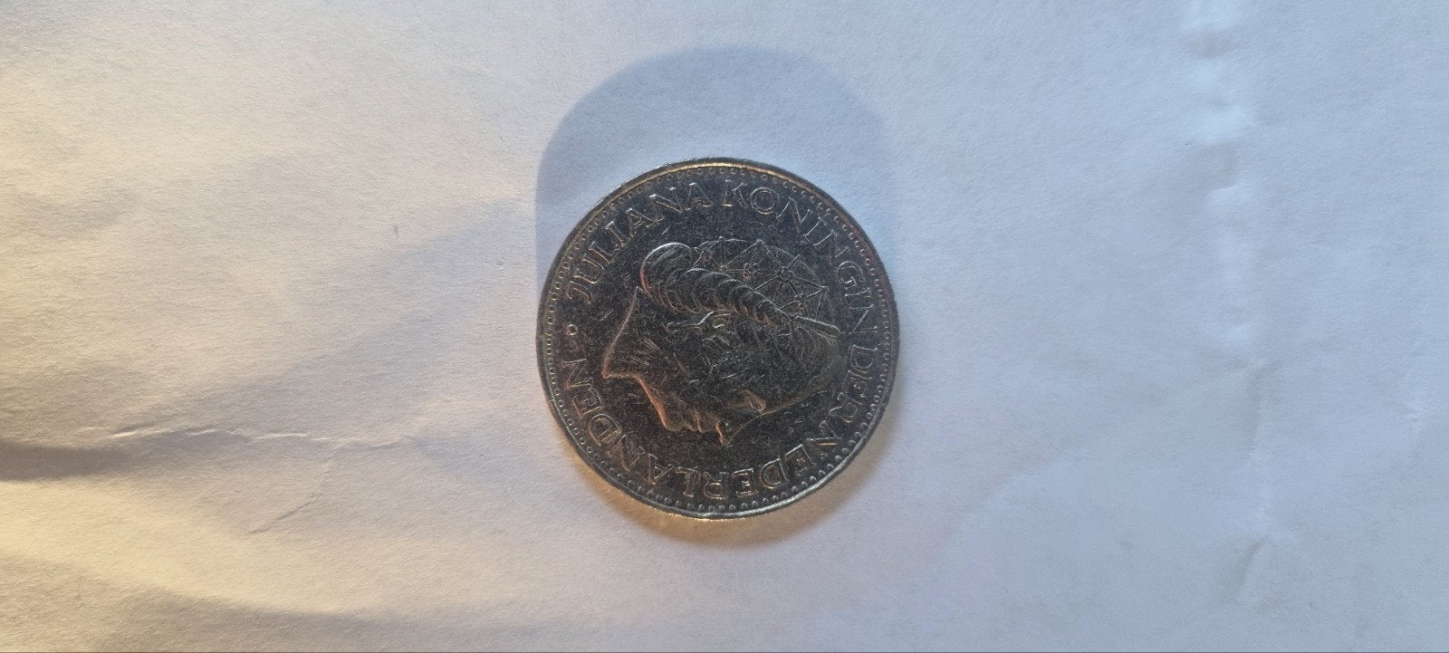 1 gulden munt Koningin Juliana 1968, Postzegels en Munten, Ophalen of Verzenden