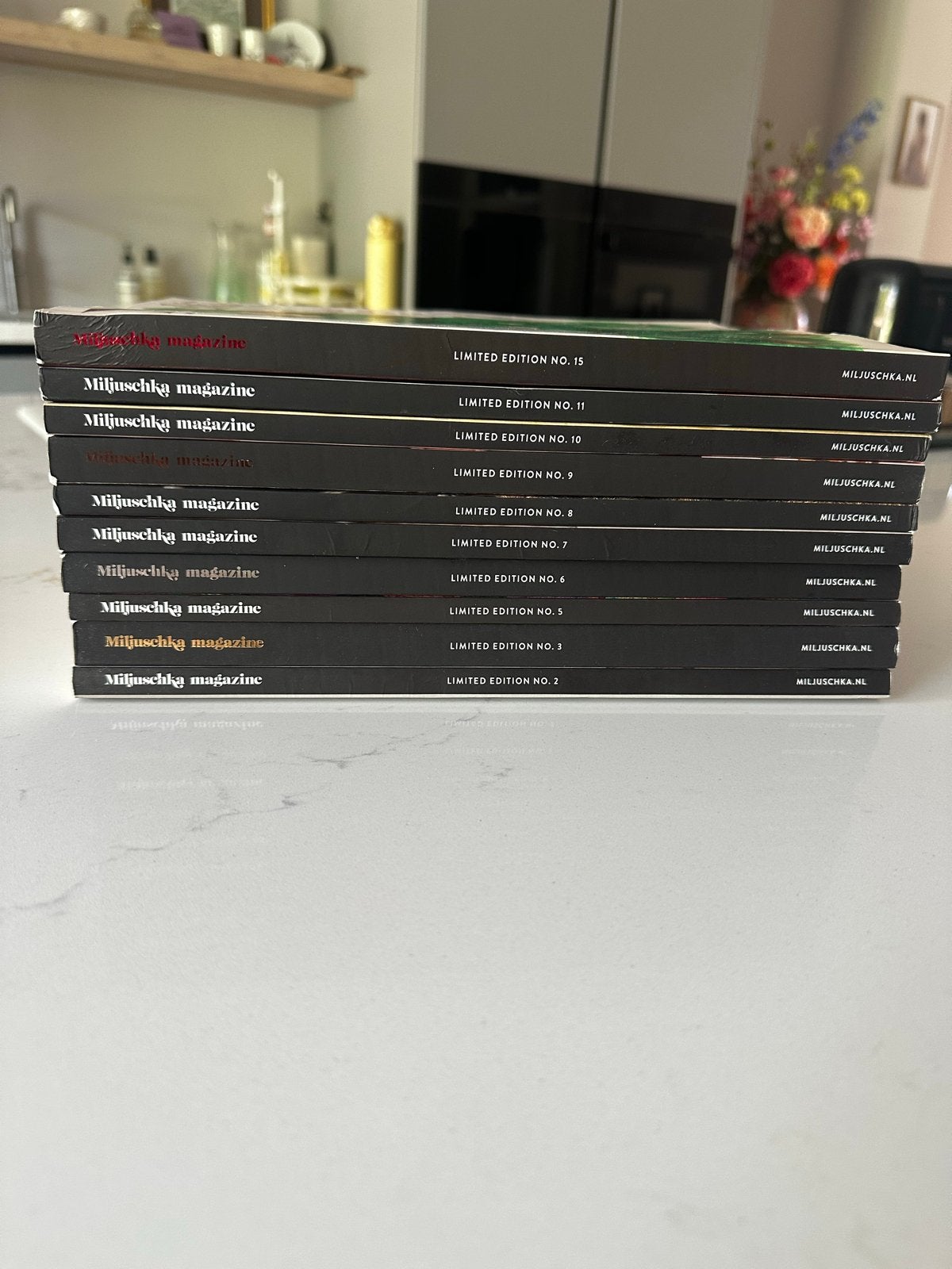 Miljuschka Magazine Limited Edition, Boeken, Tijdschriften en Kranten, Ophalen of Verzenden, Zo goed als nieuw, Damesbladen