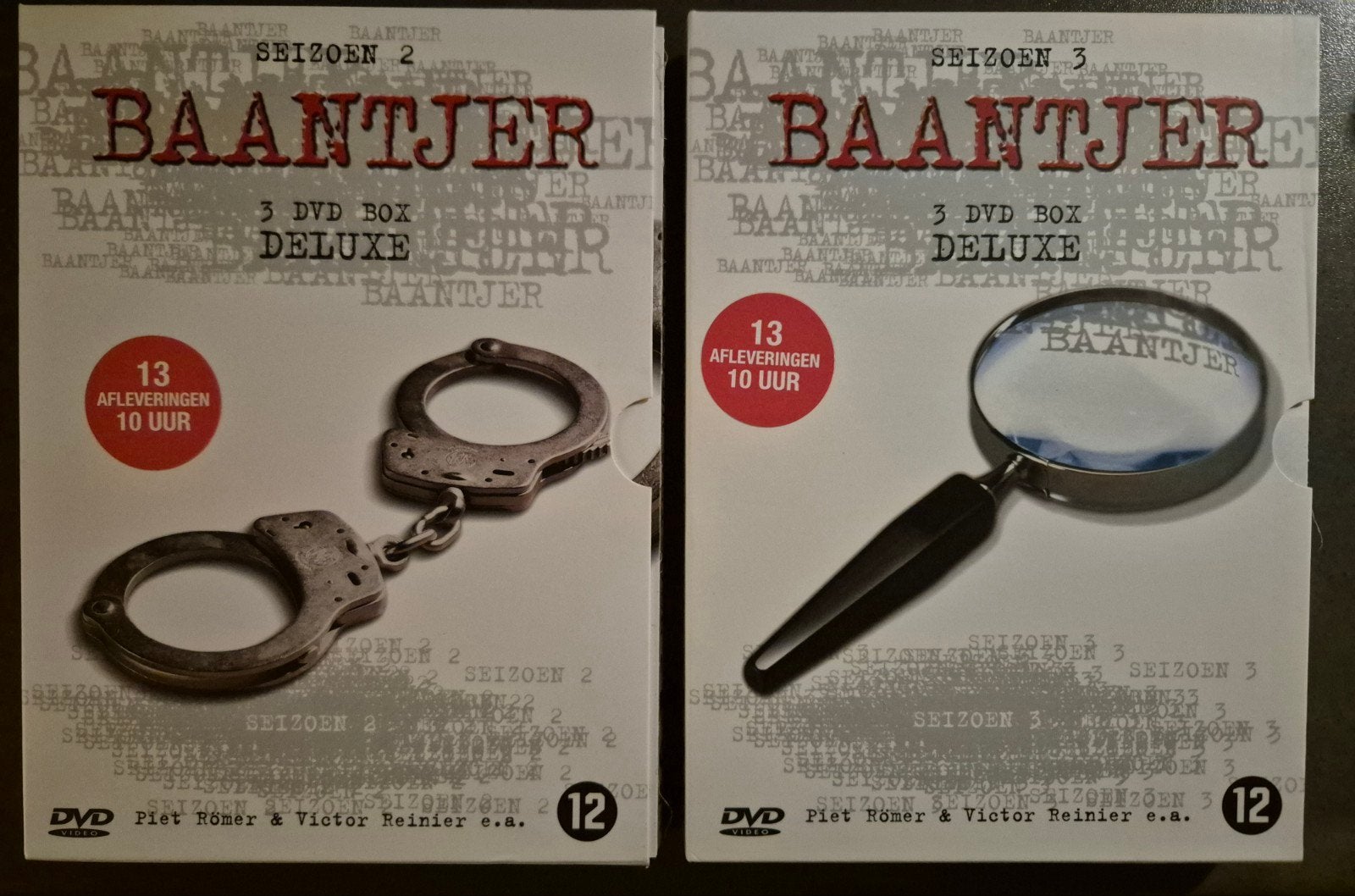 Baantjer Seizoen 2 & 3 Deluxe DVD Box - 26 Afleveringen, Misdaad, Ophalen of Verzenden, Zo goed als nieuw, Seizoen 2