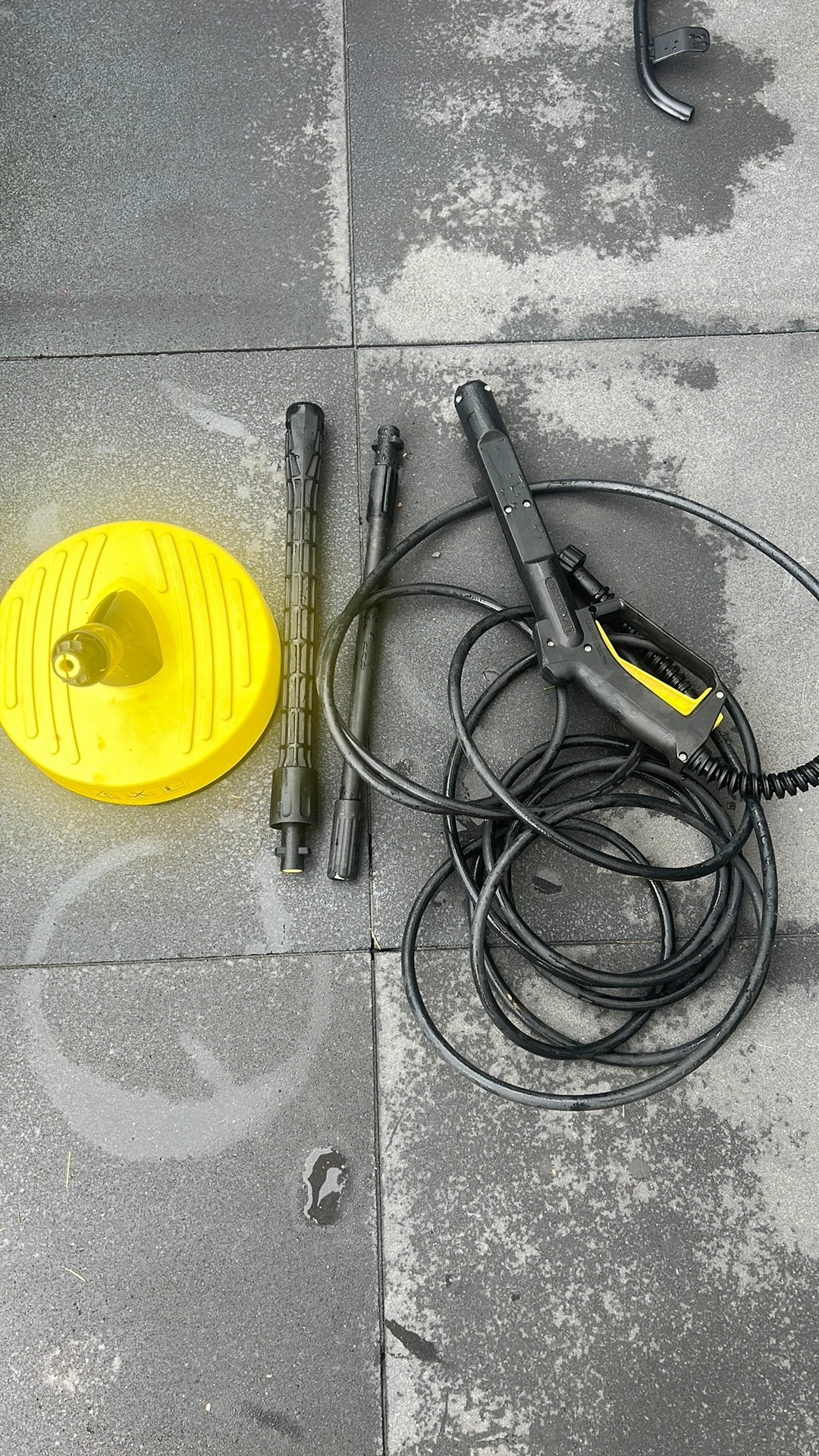 Kärcher Winner 1100 M  terrasreiniger accessoires, Ophalen of Verzenden, Zo goed als nieuw, Elektrisch