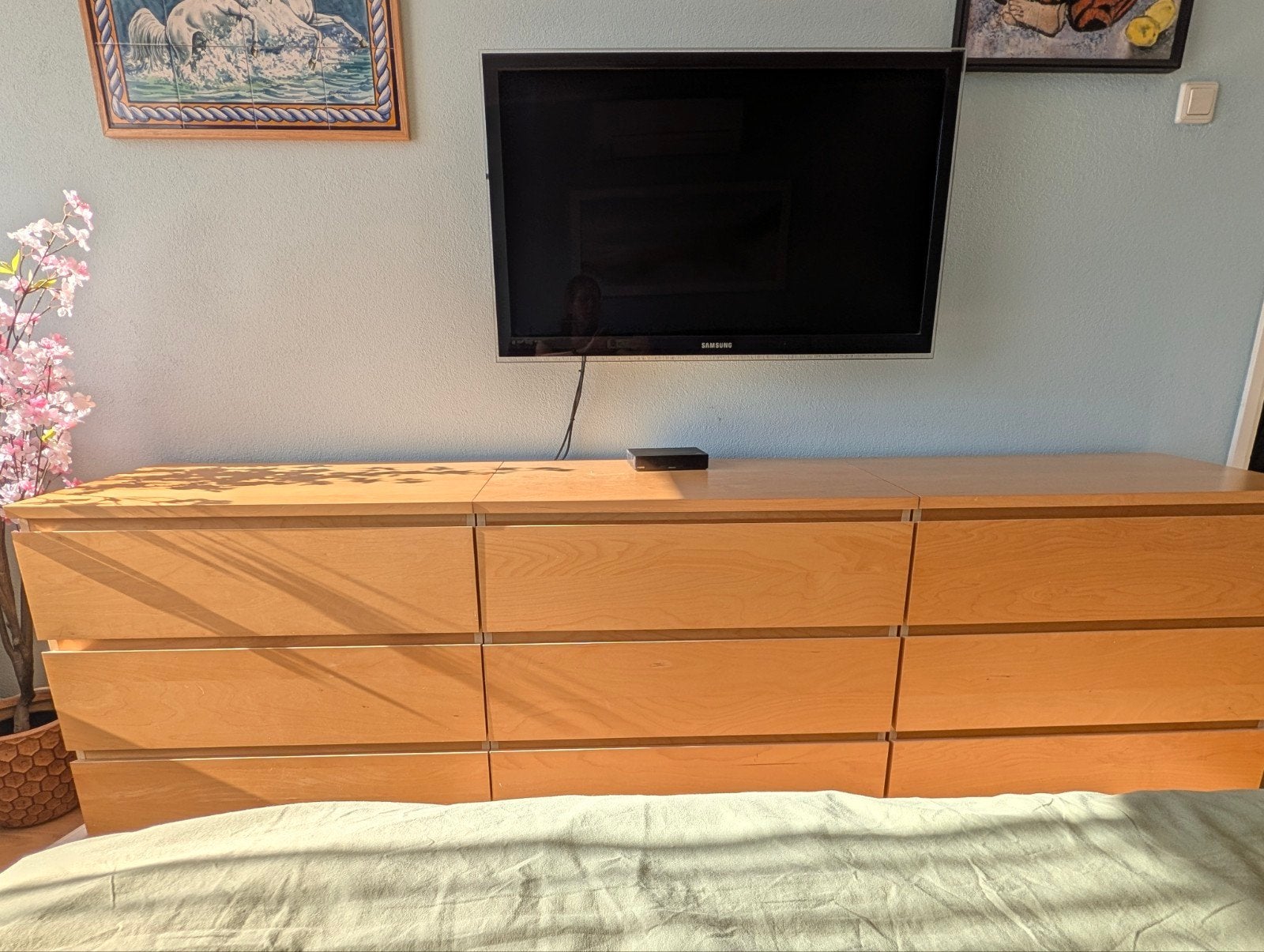 3x IKEA MALM ladekasten, Huis en Inrichting, Kasten | Ladekasten, Ophalen, Gebruikt, Modern, Scandinavisch, 50 tot 100 cm