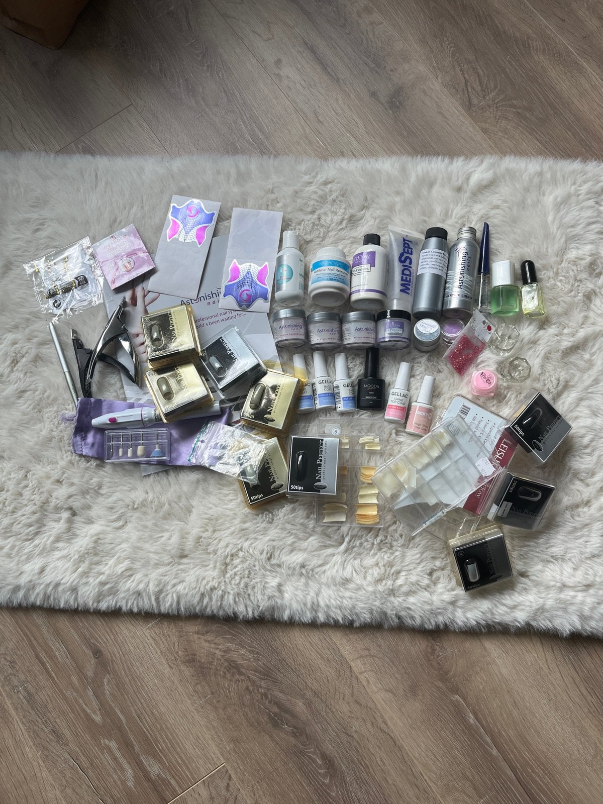 Uitgebreide set nagelspullen: gels, tips en meer, Ophalen of Verzenden, Zo goed als nieuw, Overige typen