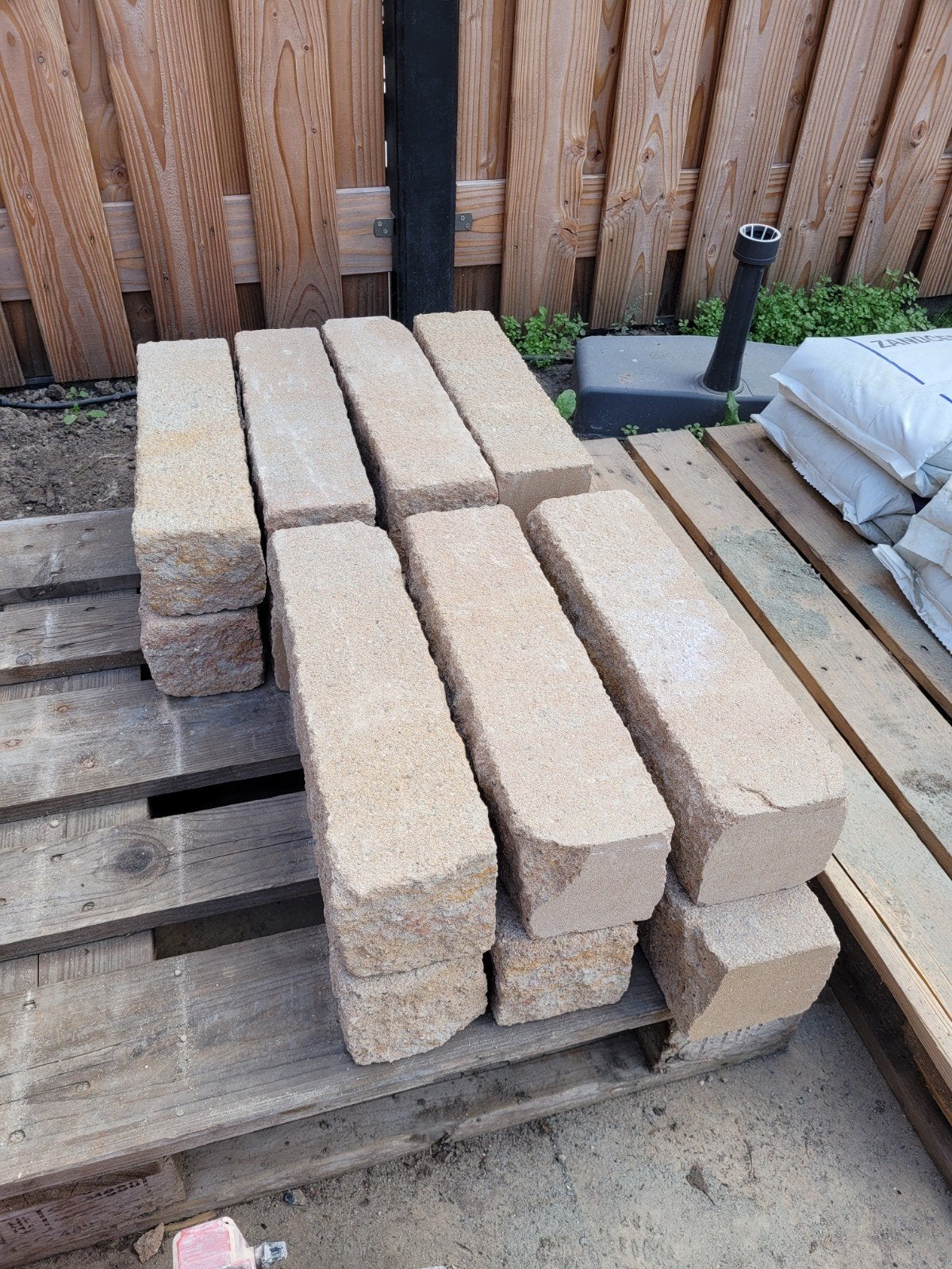 Stapelblokken voor tuin of border, Tuin en Terras, Ophalen, Blok, Nieuw, Minder dan 25 cm