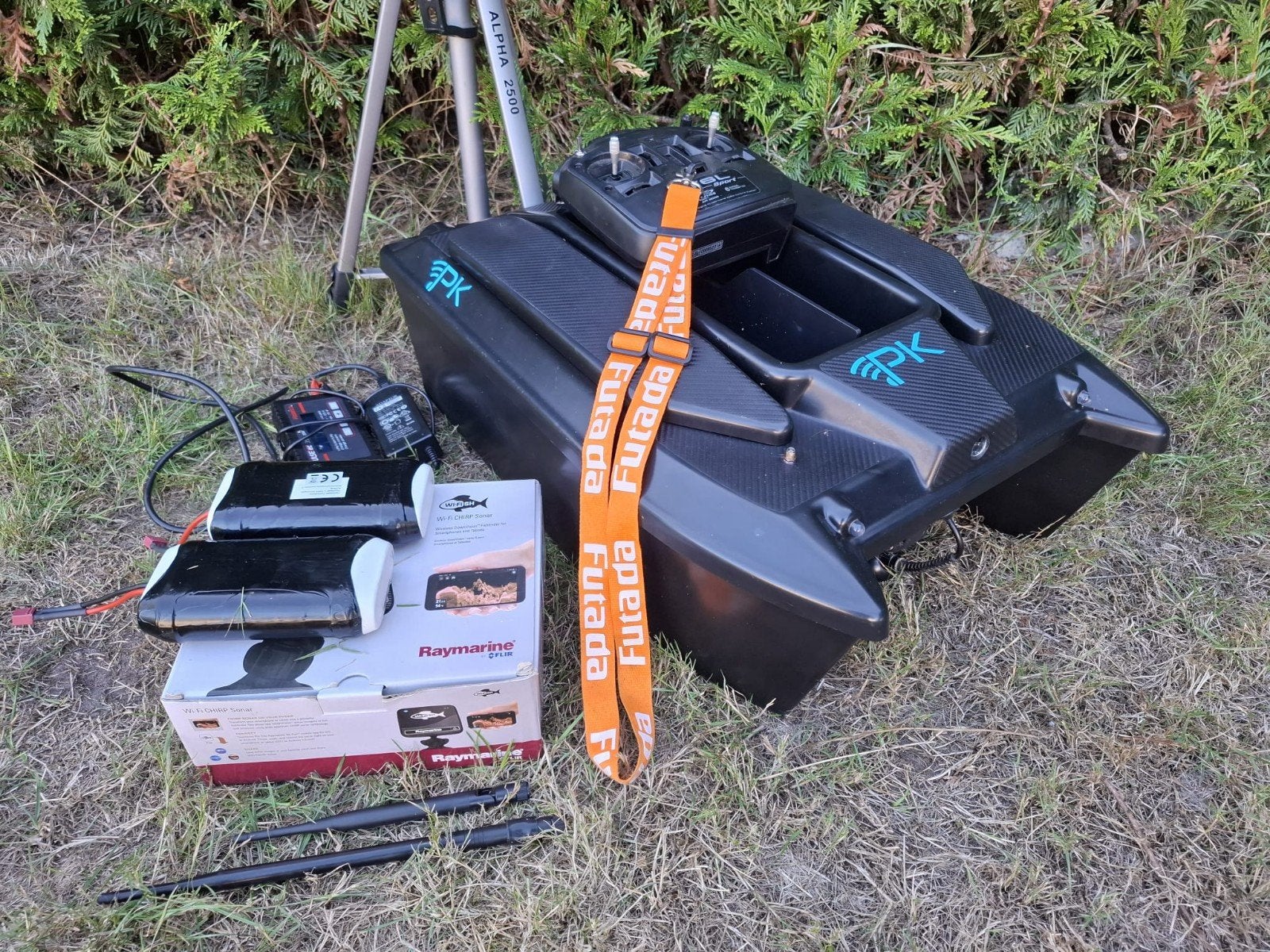 voerboot PK met Raymarine Wi-Fish en extra's, Ophalen of Verzenden, Gebruikt, Overige typen