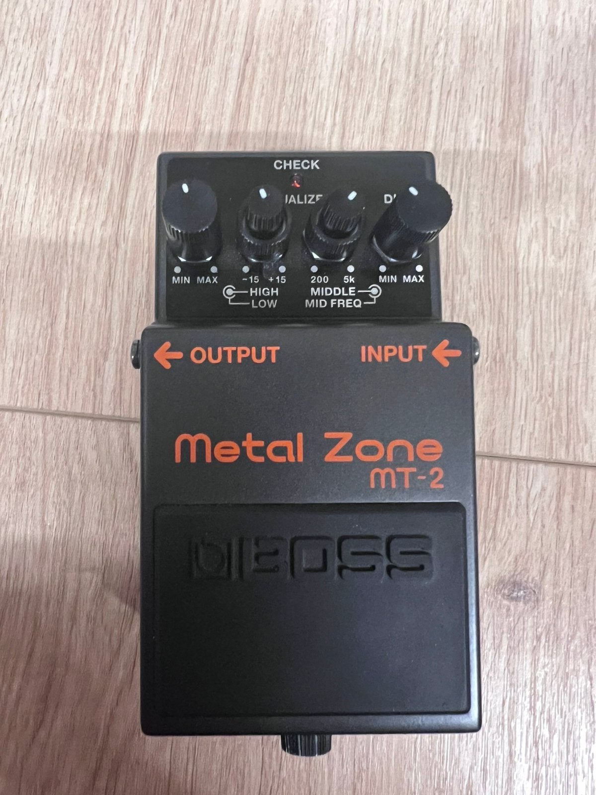 Boss MT-2 Metal zone gitaar effect pedaal, Ophalen of Verzenden, Zo goed als nieuw