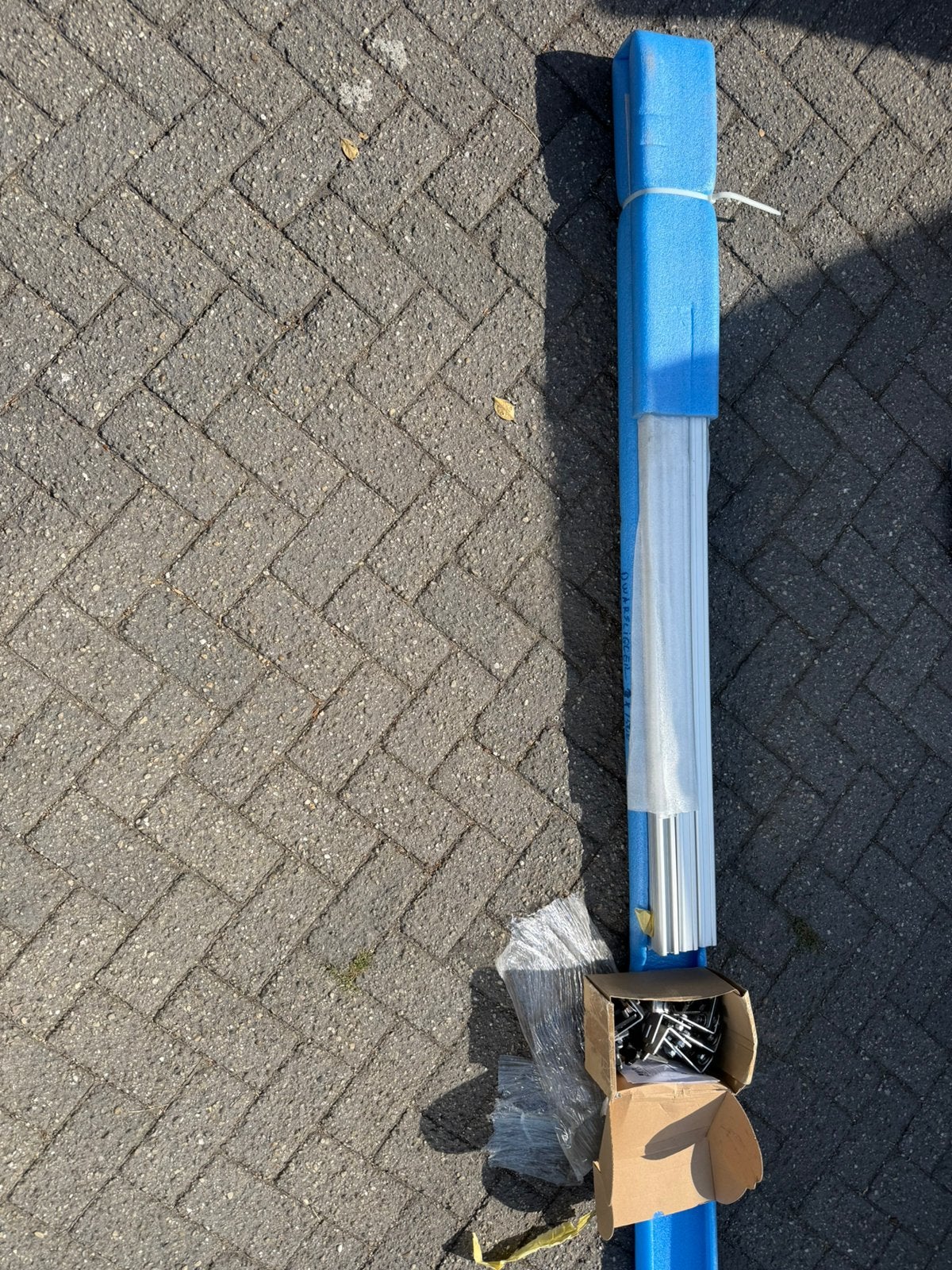 Nieuwe aluminium dakdragers 3 stuks Ford Transit Custom, Auto diversen, Dakdragers, Ophalen, Nieuw