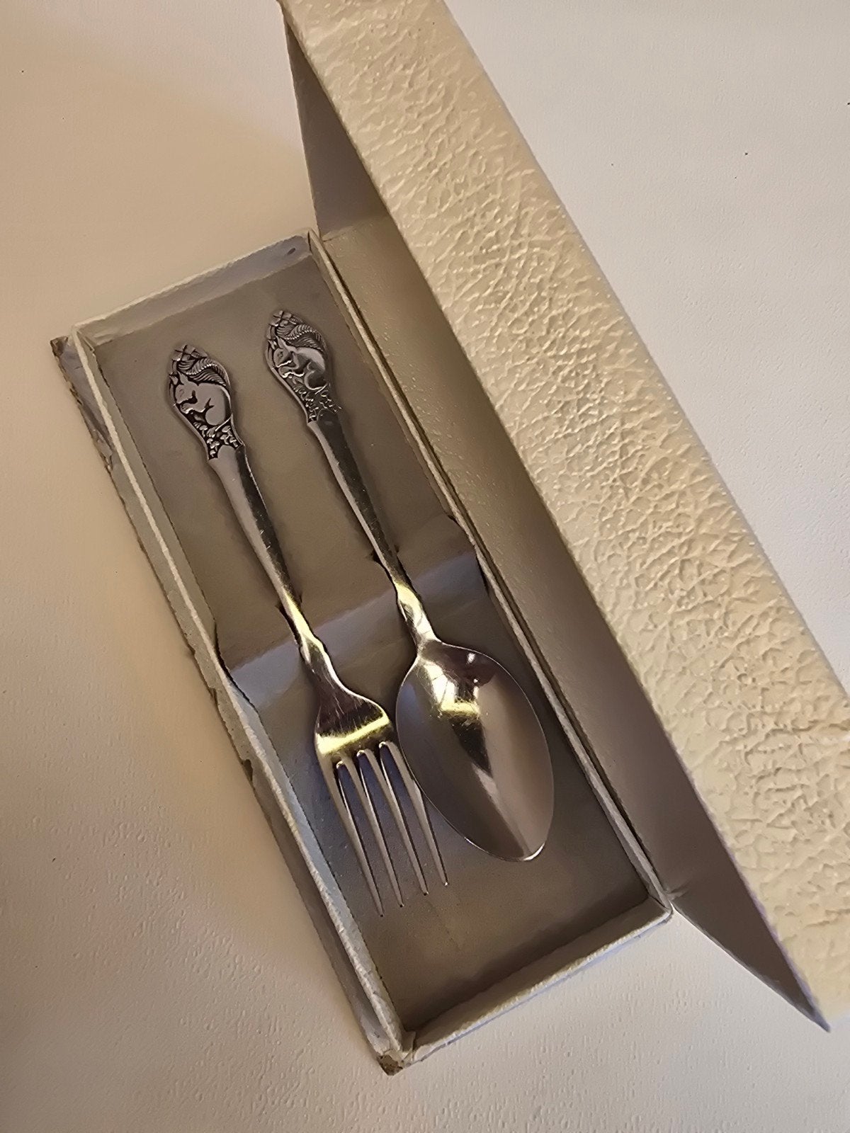 Zilmeta kinderbestek set - lepel en vork, Ophalen of Verzenden