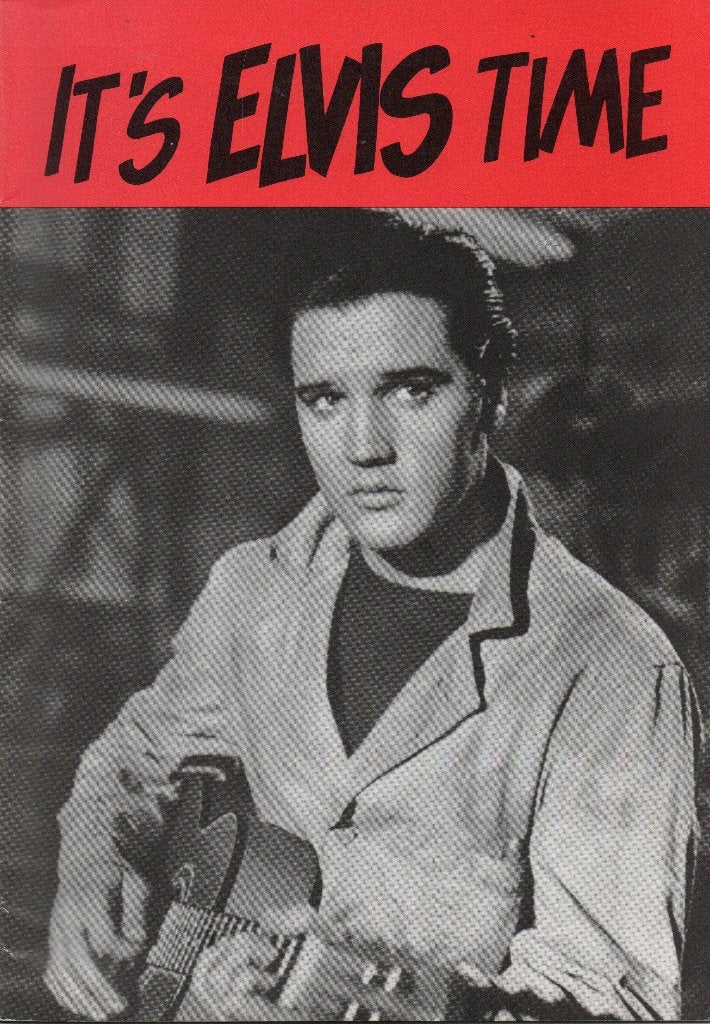 It's Elvis Time - Vintage Elvis Presley Boekje, Ophalen of Verzenden, Zo goed als nieuw
