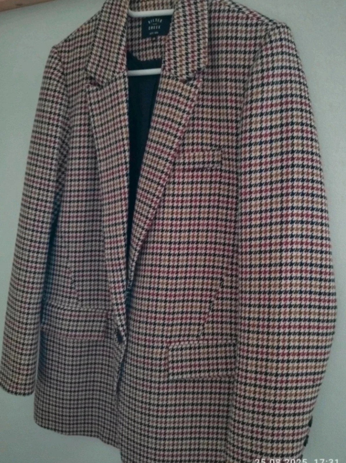 Oversized blazer met , maat xs, Kleding | Dames, Maat 46/48 (XL) of groter, Ophalen of Verzenden, Jasje, Gedragen