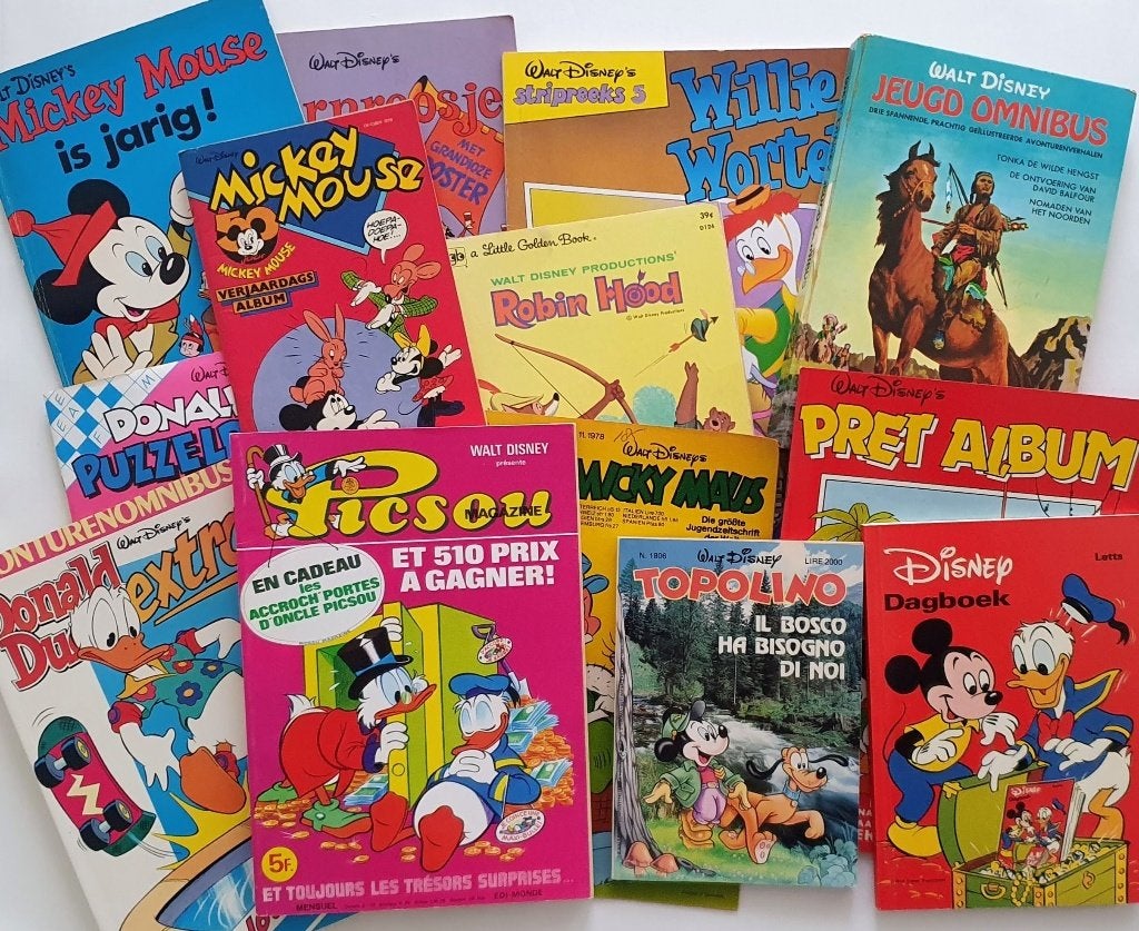 Laatste kans. Diverse Disney boeken, Ophalen of Verzenden, Overige figuren, Zo goed als nieuw, Overige typen