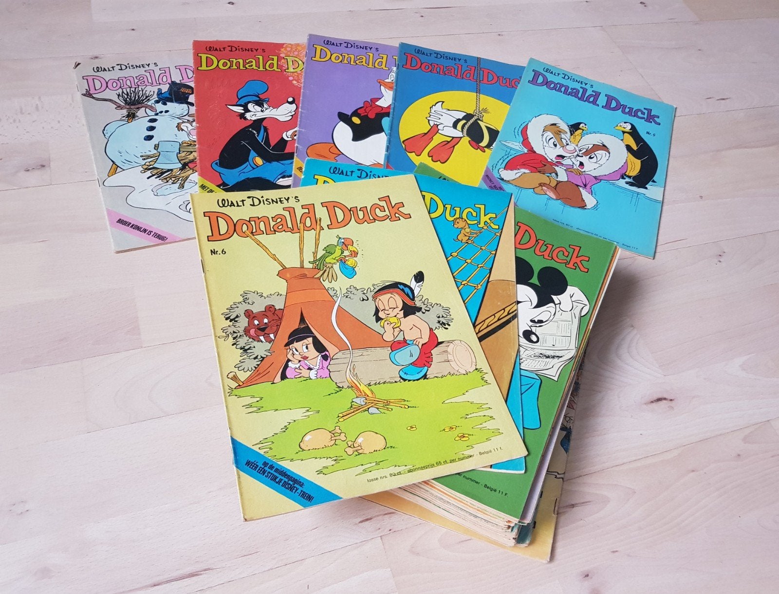 oude Donald Duck's weekblad 1972, Ophalen of Verzenden, Gelezen